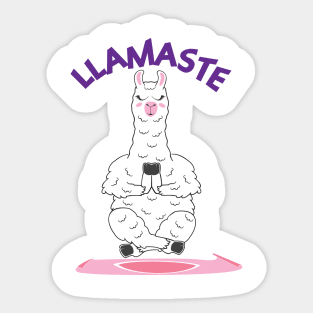 LLAMASTE Sticker